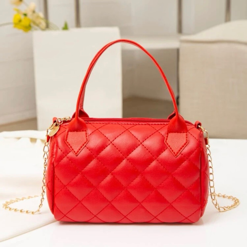 Mini boston bag